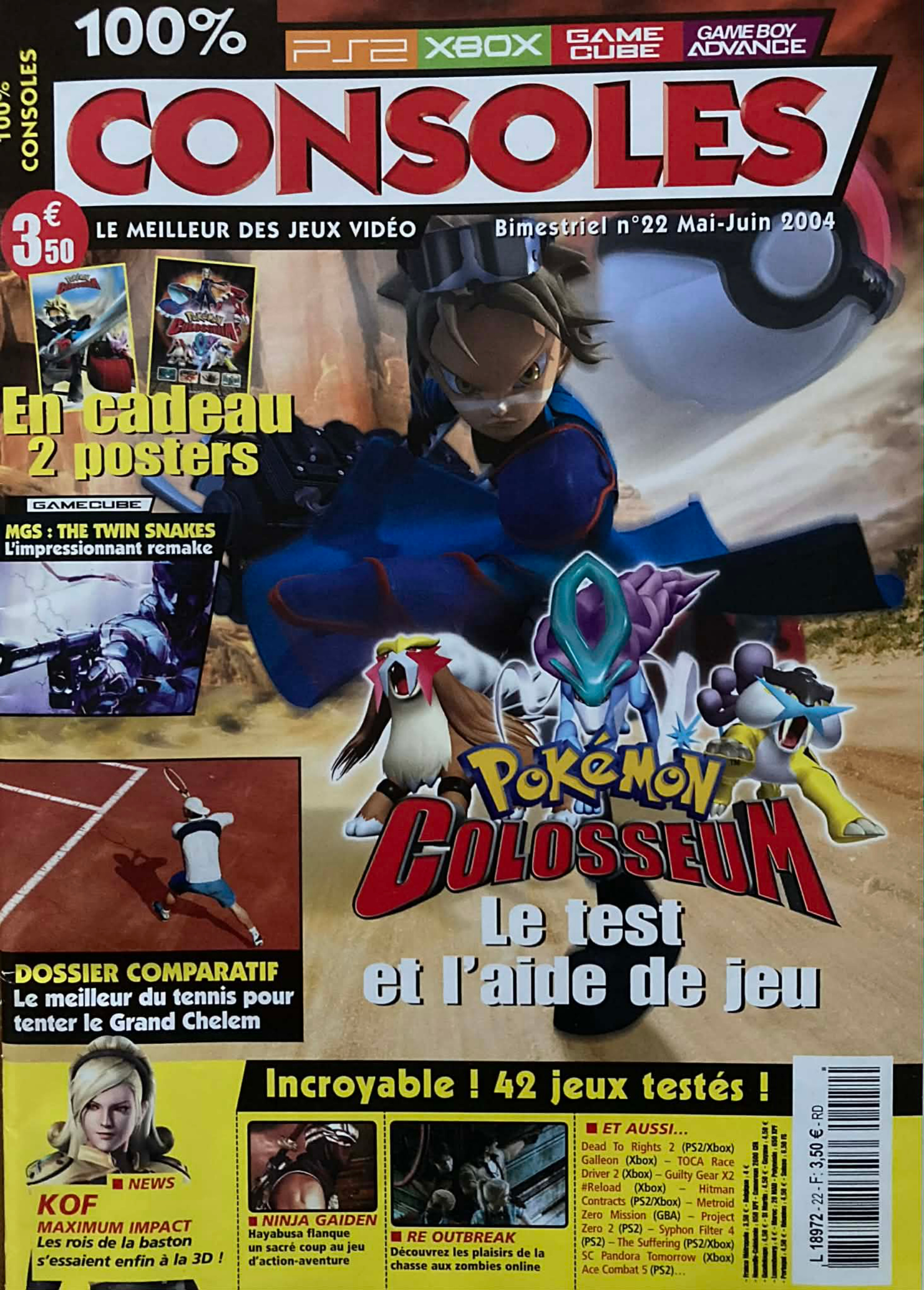 Première page de 100consoles numero22