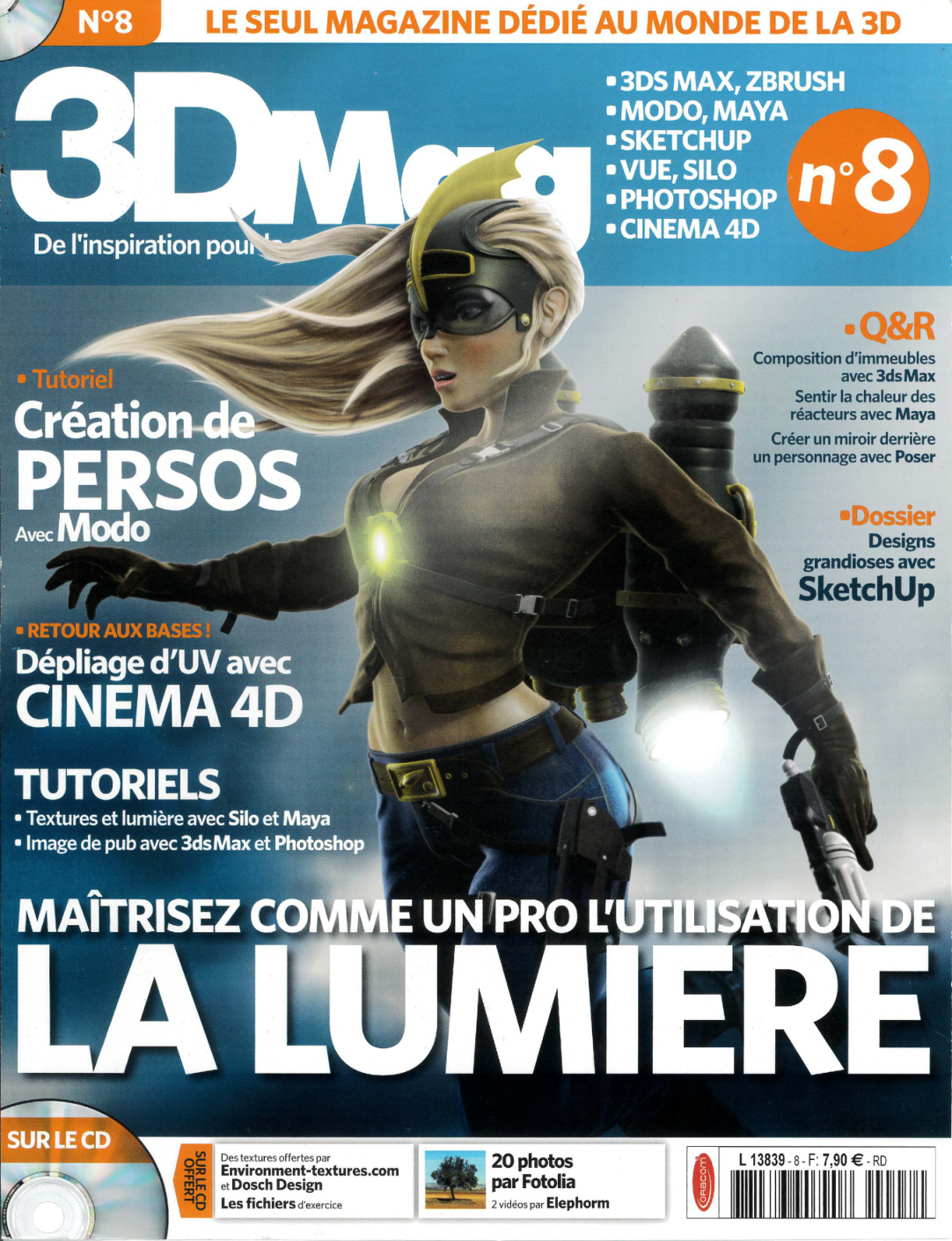 Première page de 3dmag numero08