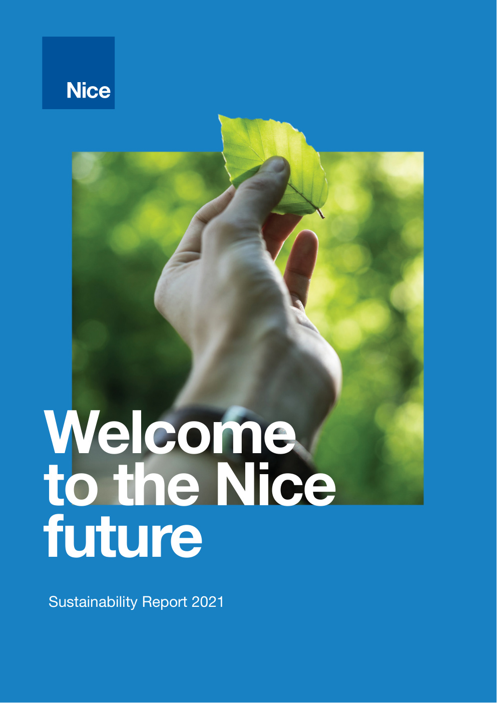 Première page de Sustainability Report 2021
