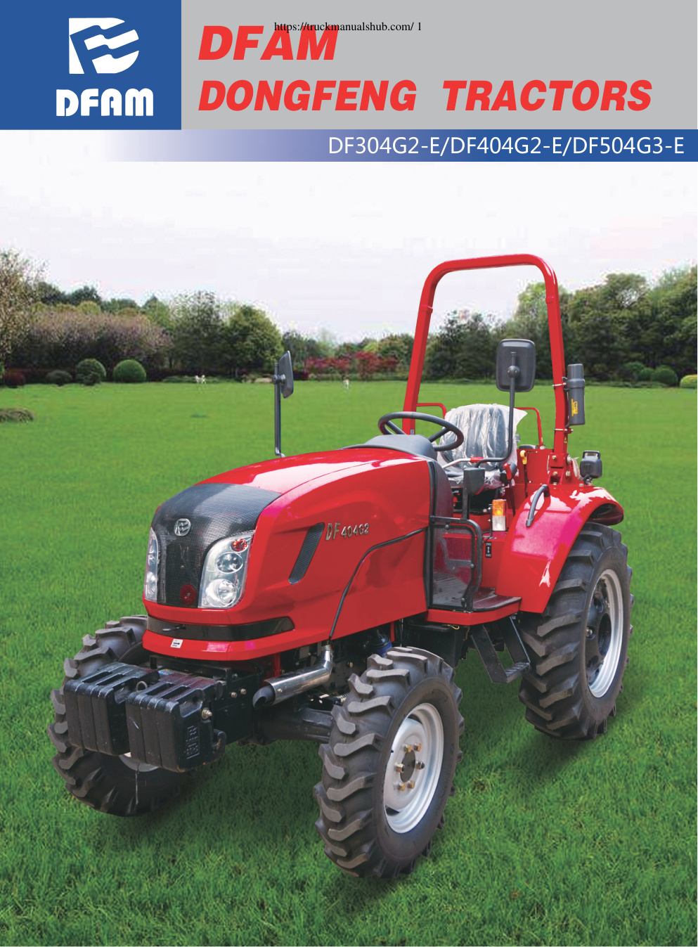 Première page de DongFeng DF304G2 E DF404G2 E DF504G3 E