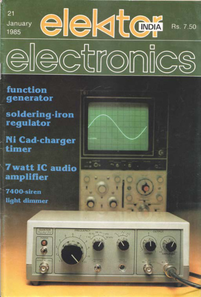 Première page de ELECTRONIC DIAGRAMS COLLECTION ELEKTOR CIRCUITS 106 127