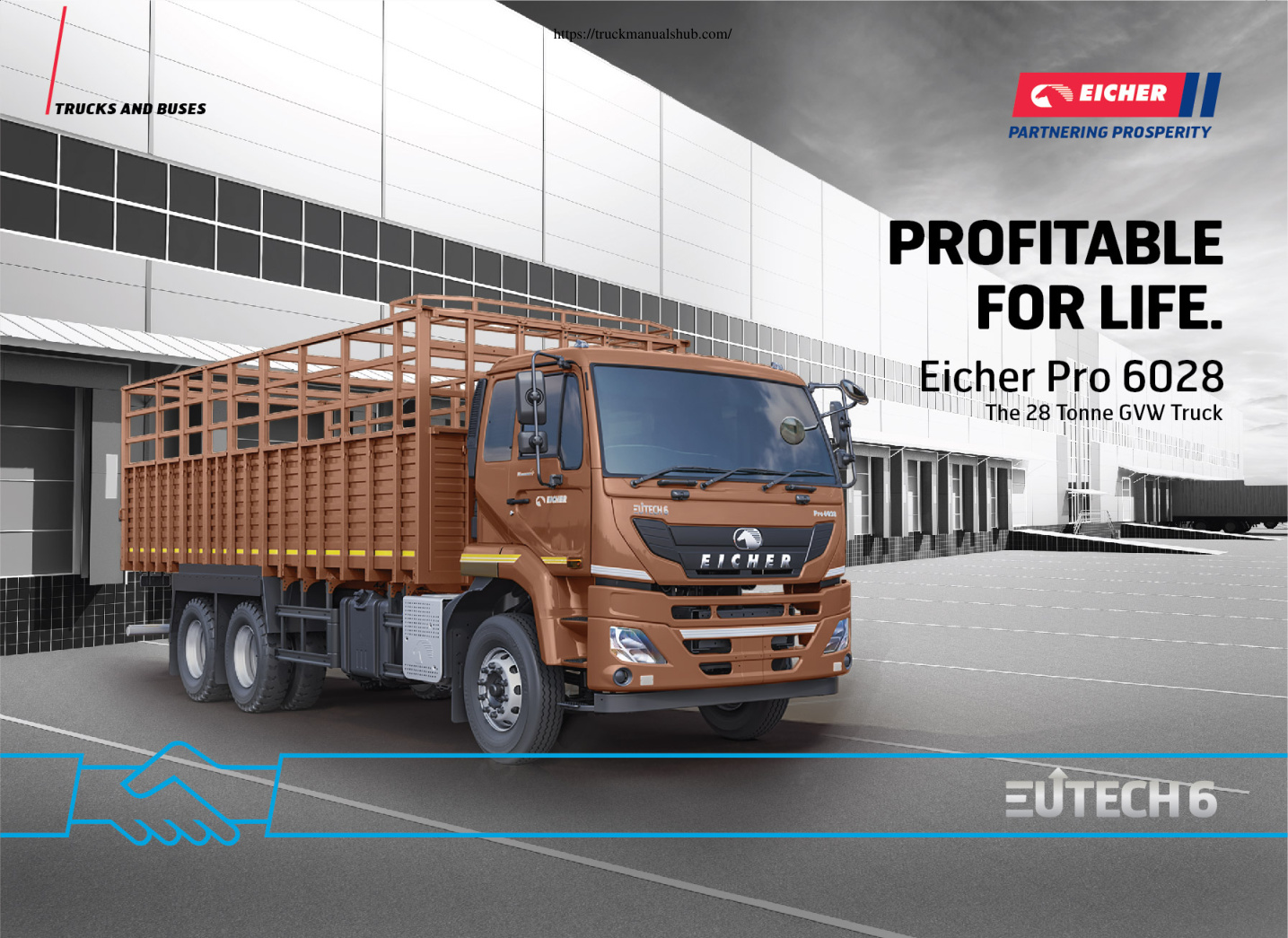 Première page de Eicher Pro 6028 Technical Specifications