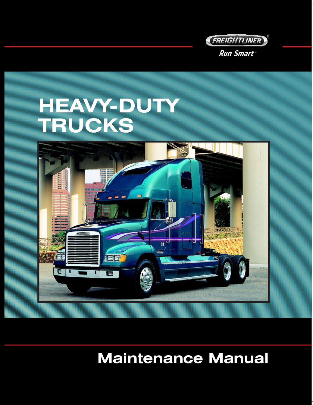 Première page de Freightliner Heavy Duty Trucks Maintenance Manual