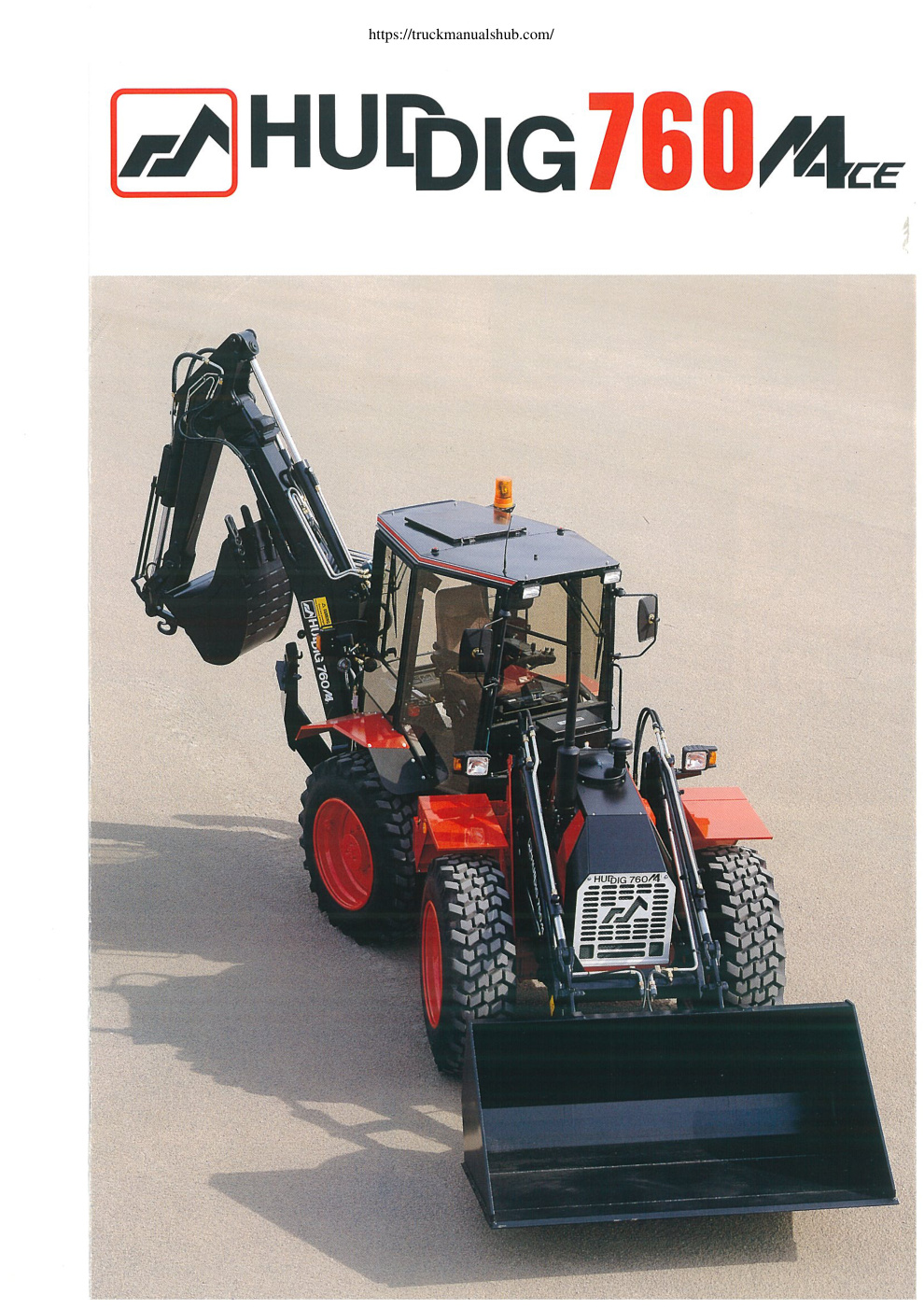 Première page de Huddig 760 M4 Technical Specification
