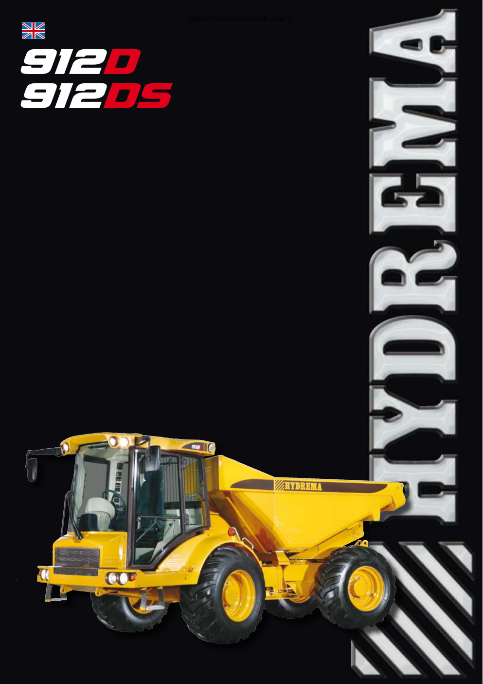 Première page de Hydrema 912D 912DS Technical Data