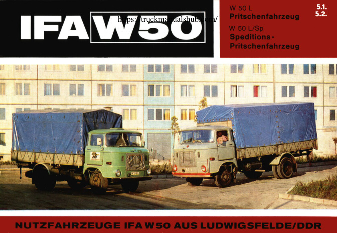 Première page de IFA W50 Brochure