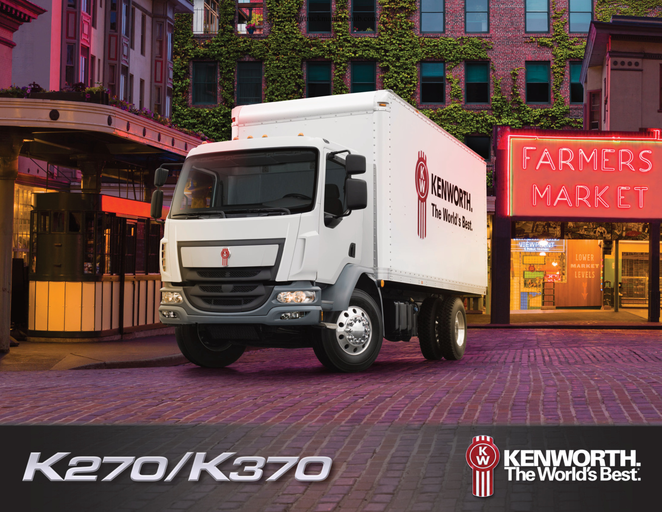 Première page de Kenworth K370 Brochure