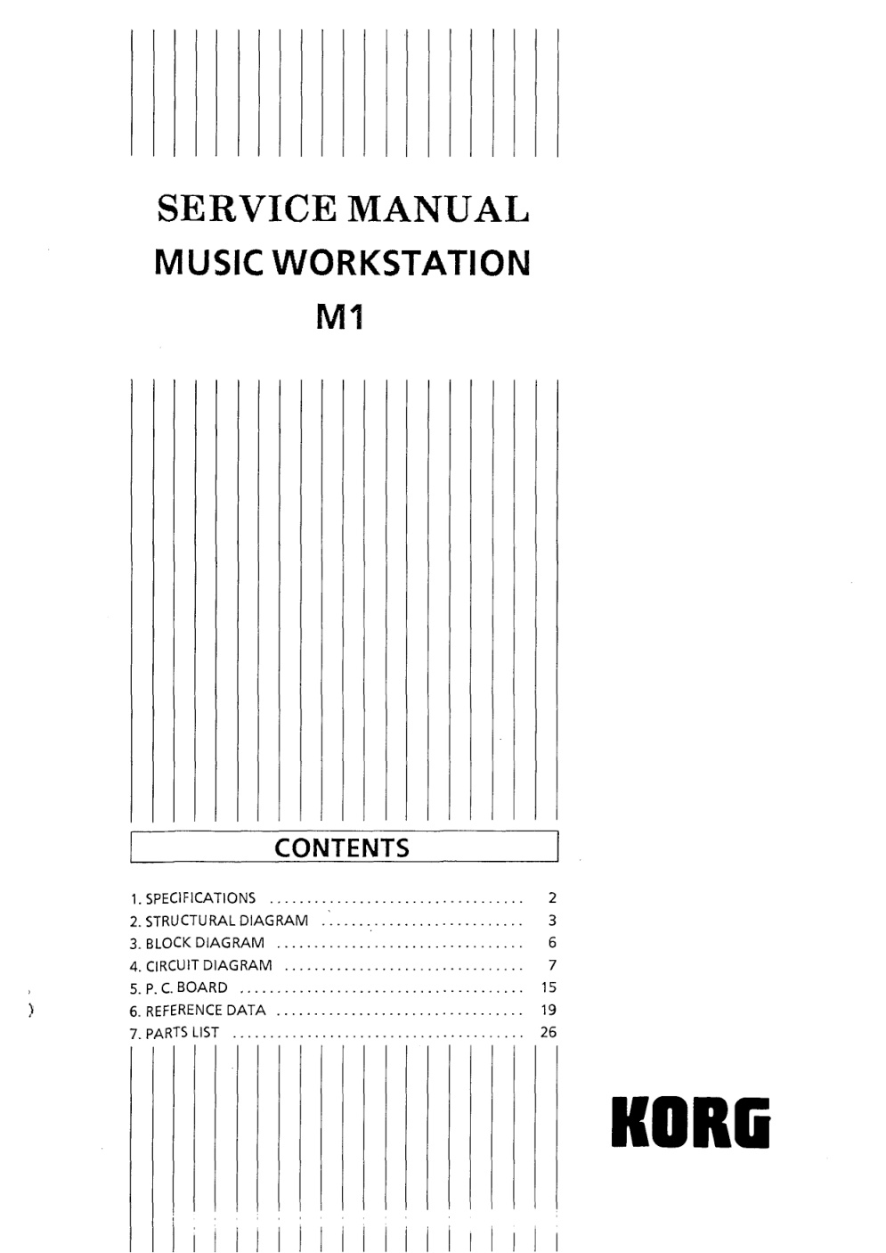 Première page de M1 SERVICE MANUAL ocr
