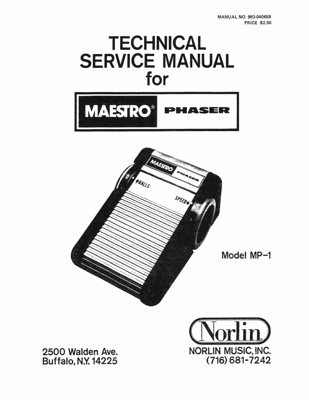 Première page de MAESTRO PHASER SERVICE MANUAL ocr
