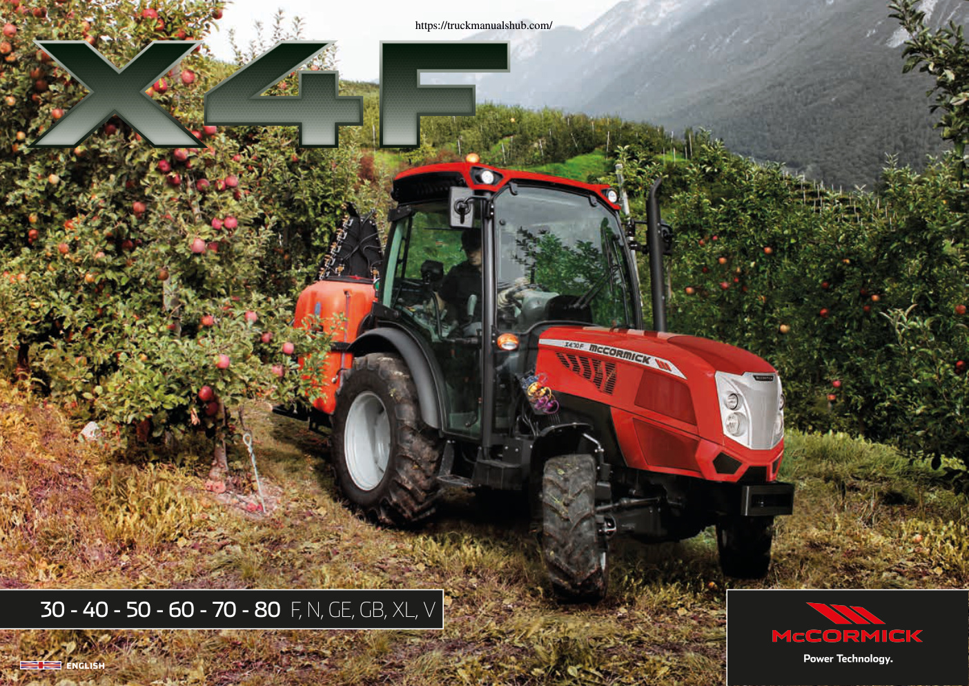 Première page de McCormick X4 F GE GB XL