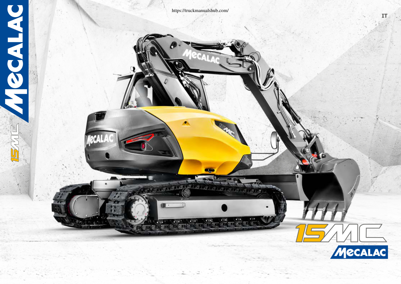 Première page de Mecalac 15MC Technical Specifications