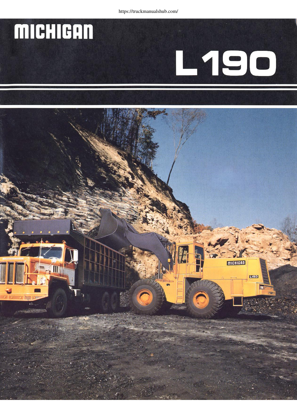 Première page de Michigan L190 Technical Specifications