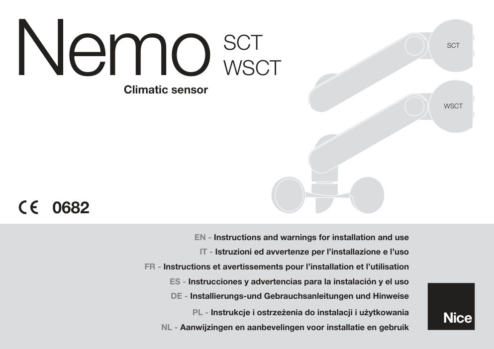 Première page de NICE Nemo EN
