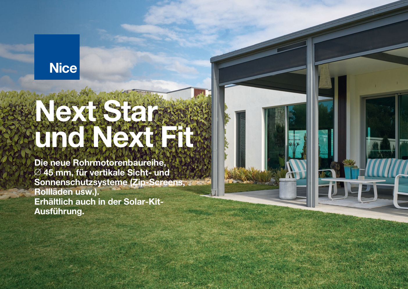 Première page de NICE Next Star und Next Fit DE