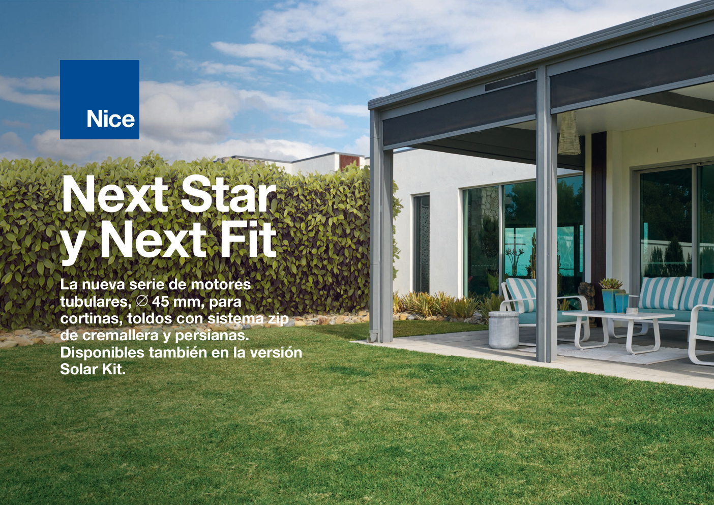 Première page de NICE Next Star y Next Fit ES