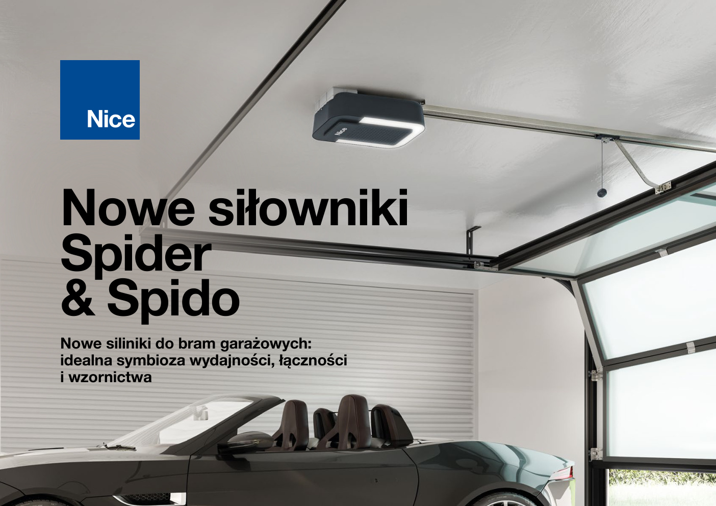 Première page de NICE Nowe siłowniki Spider PL