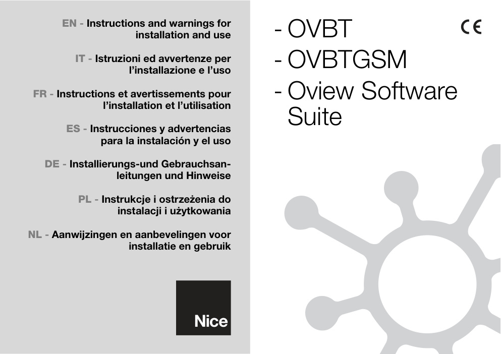Première page de NICE OVBT OVBTGSM EN