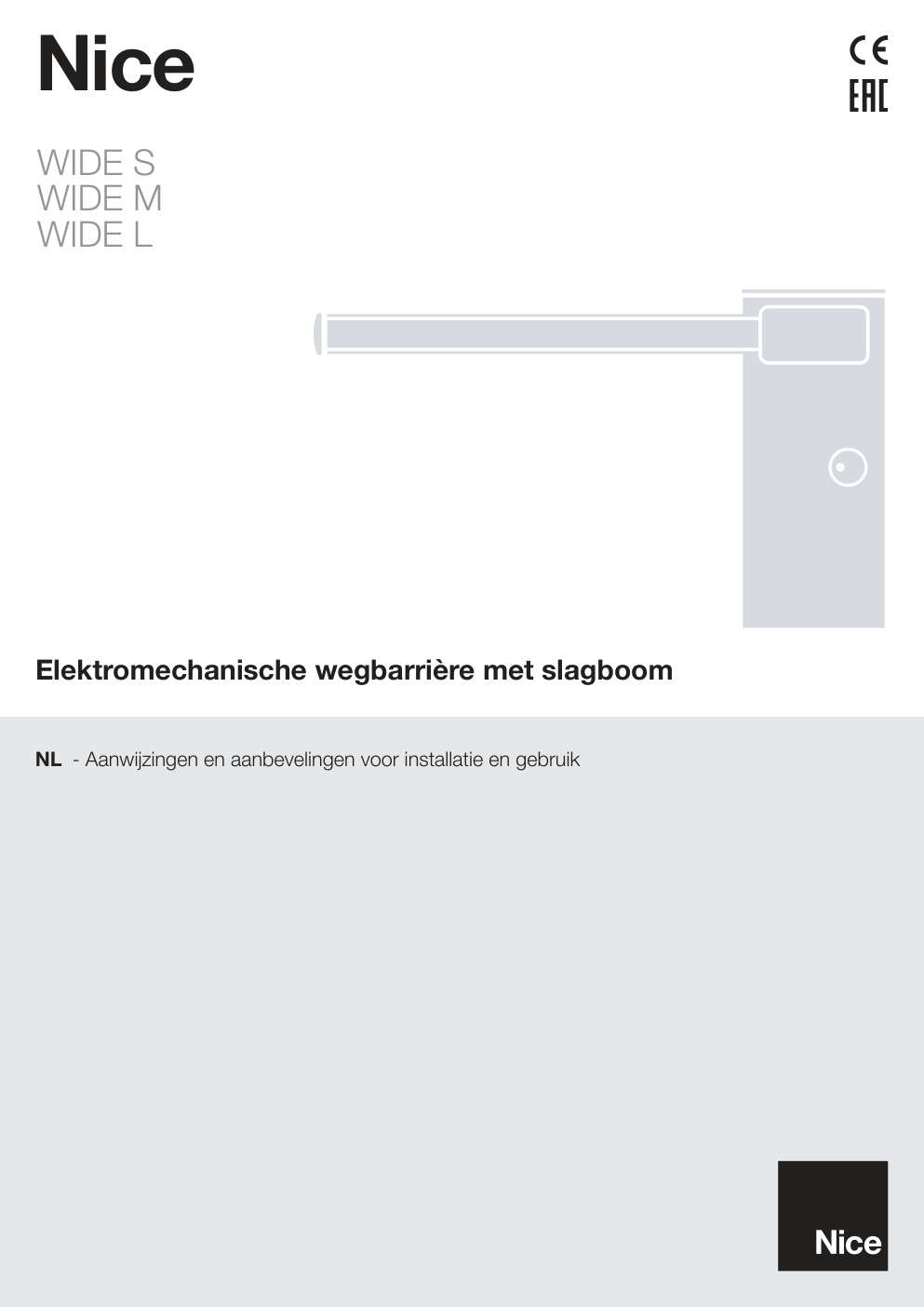 Première page de NICE WIDE S WIDE M NL