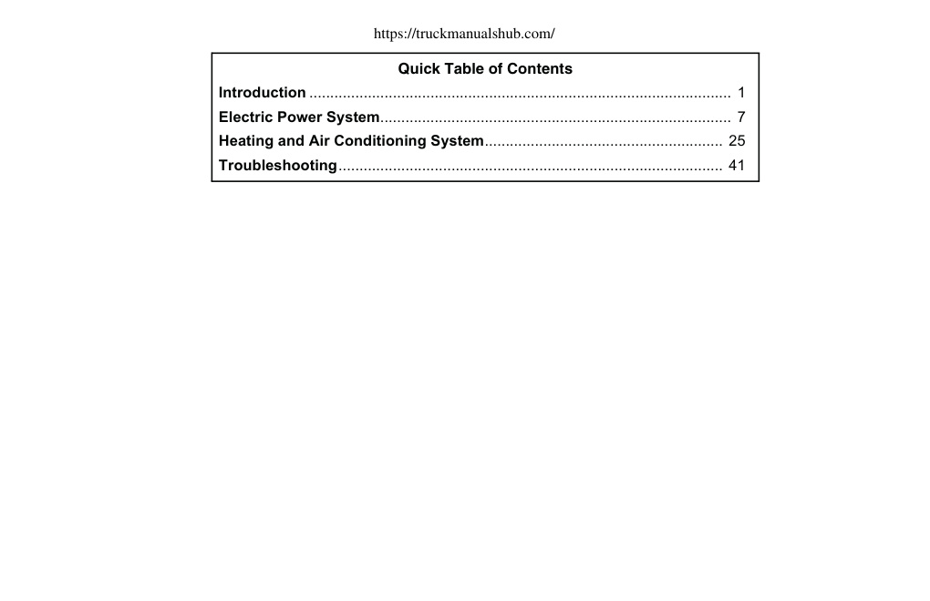 Première page de Peterbilt ComfortClass Operator s Manual
