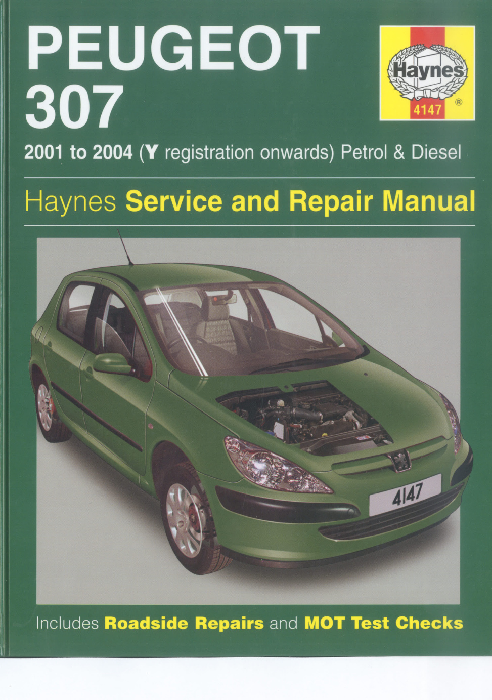 Première page de Peugeot 307 Haynes Service and Repair Manual