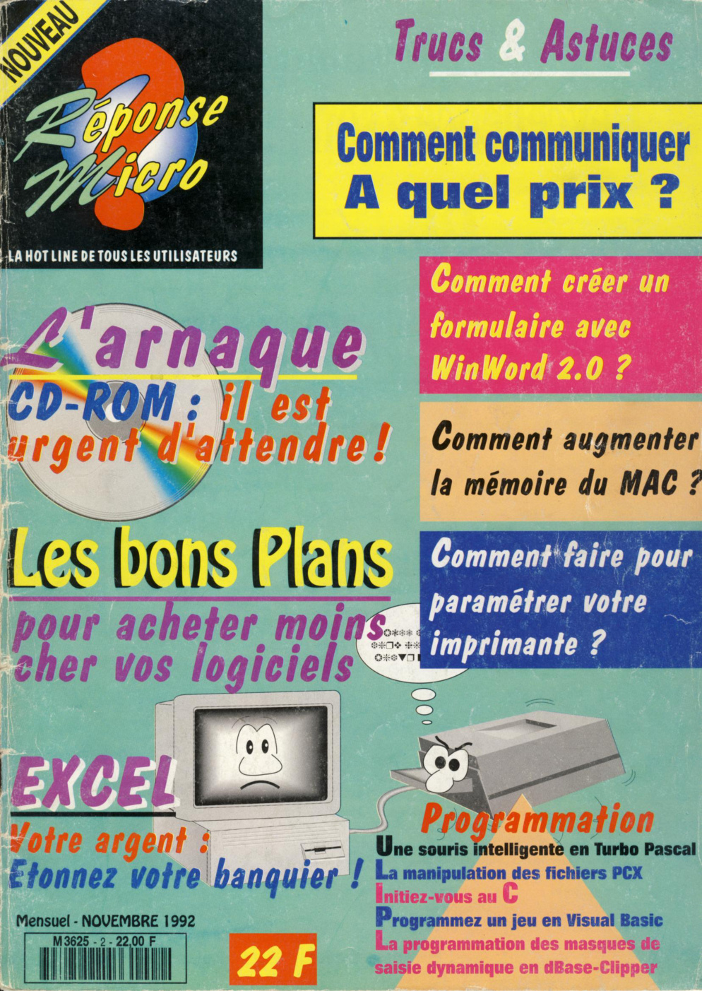 Première page de ReponseMicro numero02