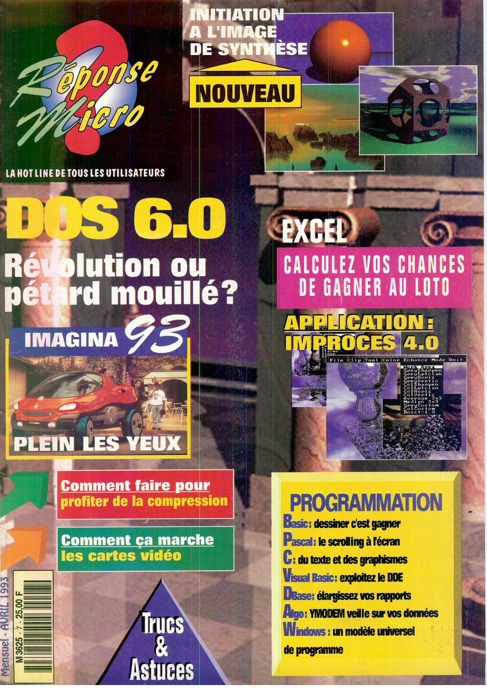 Première page de ReponseMicro numero07