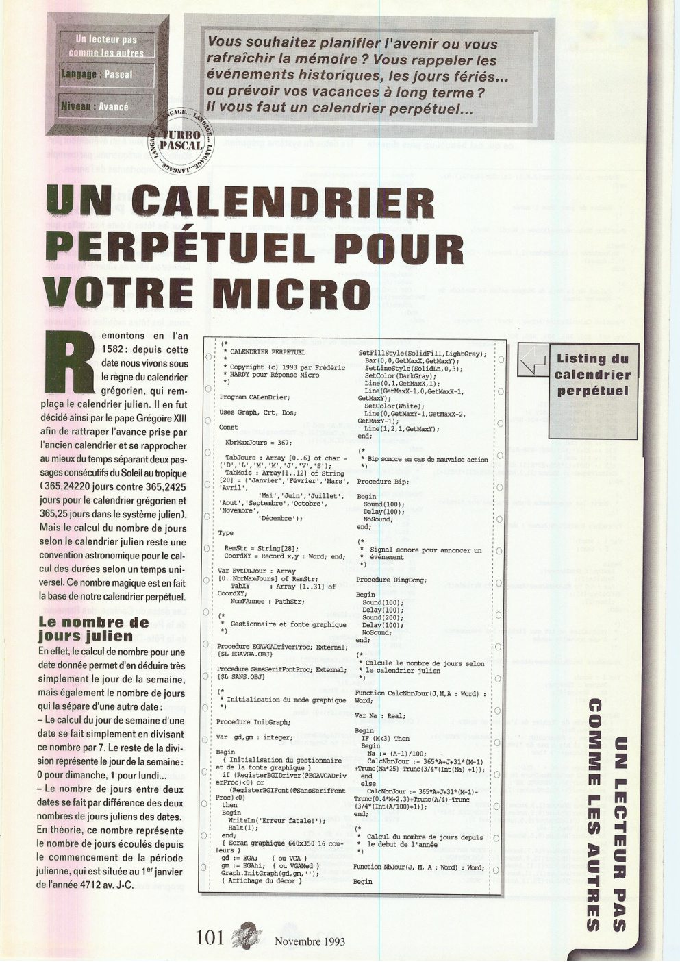 Première page de ReponseMicro numero13 02