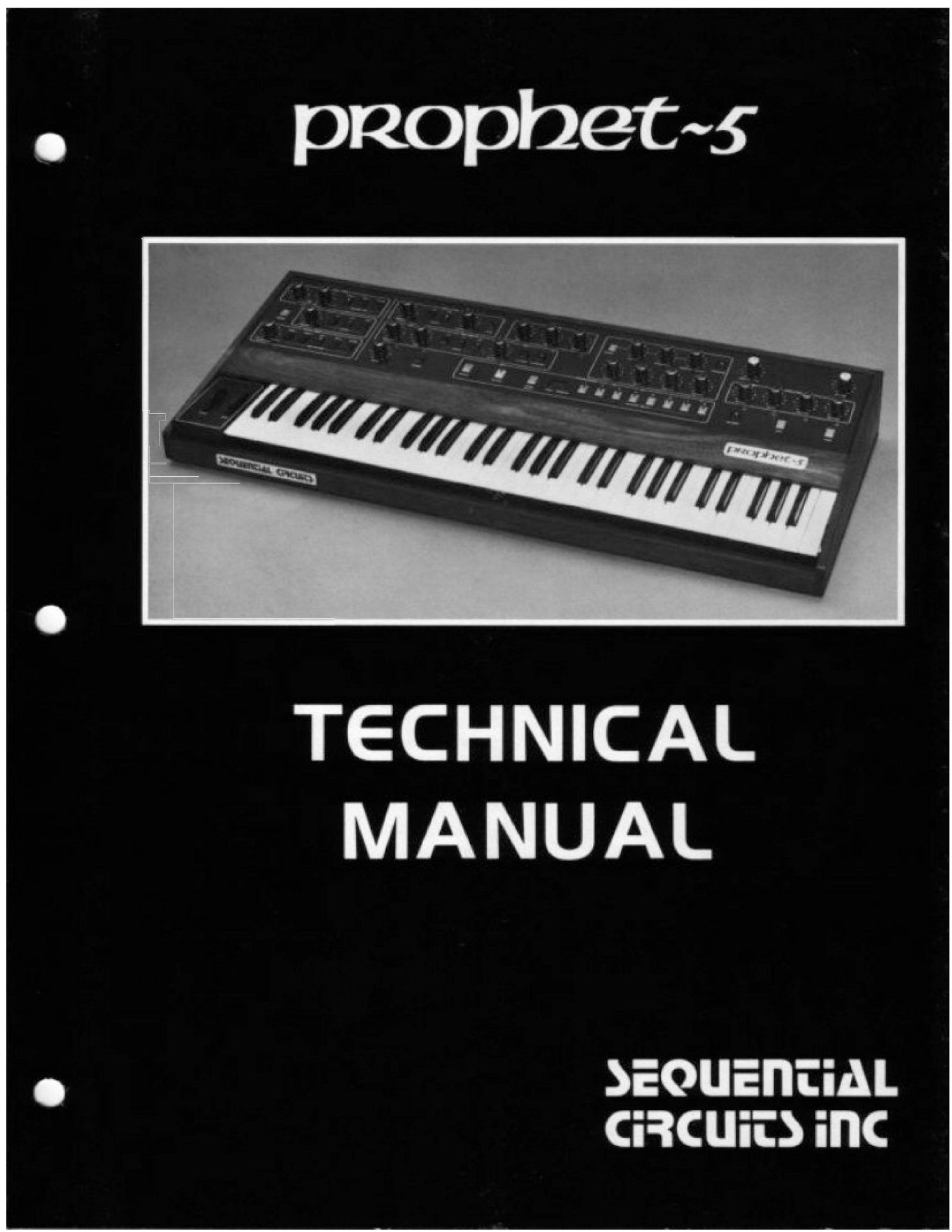 Première page de SEQUENTIAL PROPHET 5 REV2 SERVICE MANUAL ocr