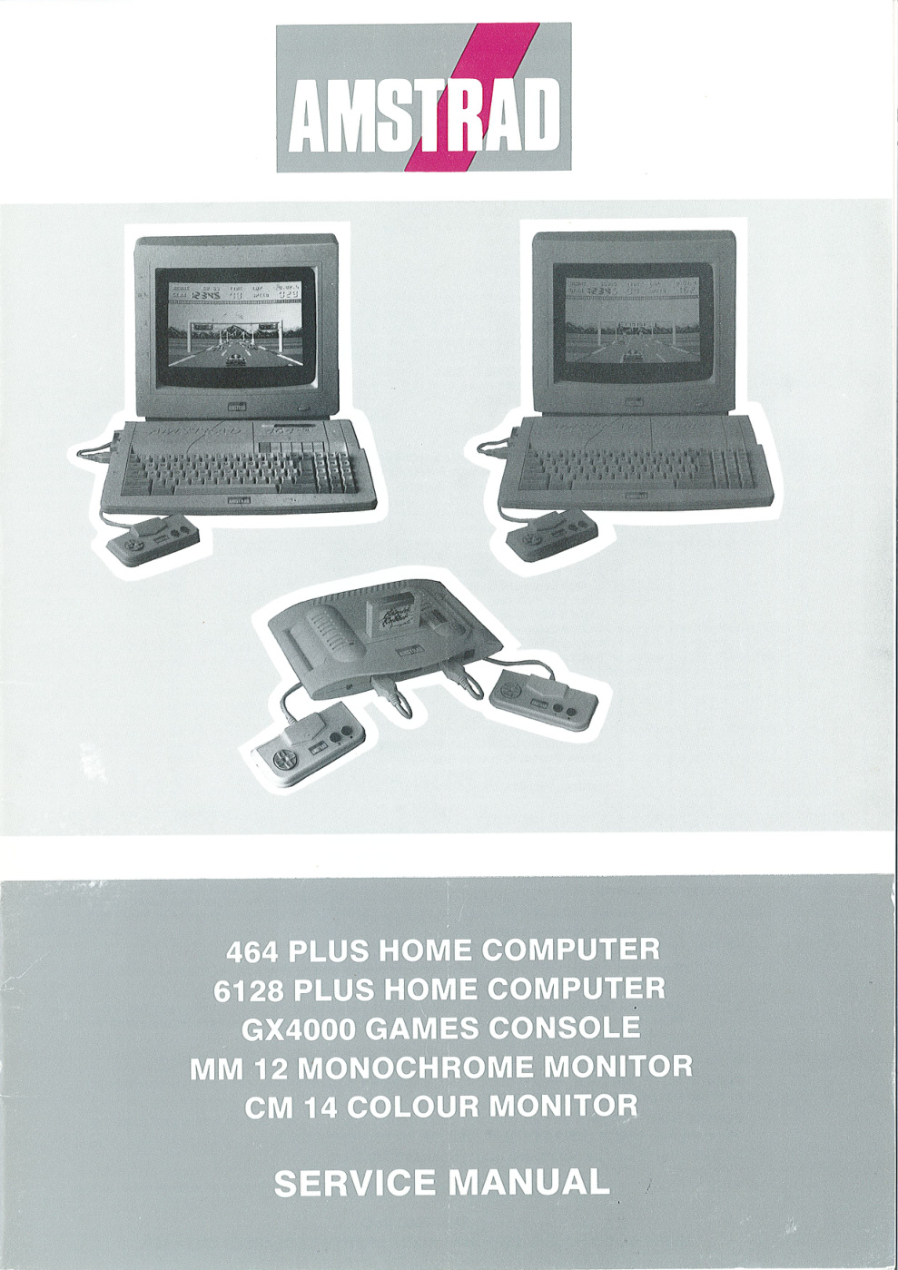 Première page de Service Manual Amstrad CPC Plus