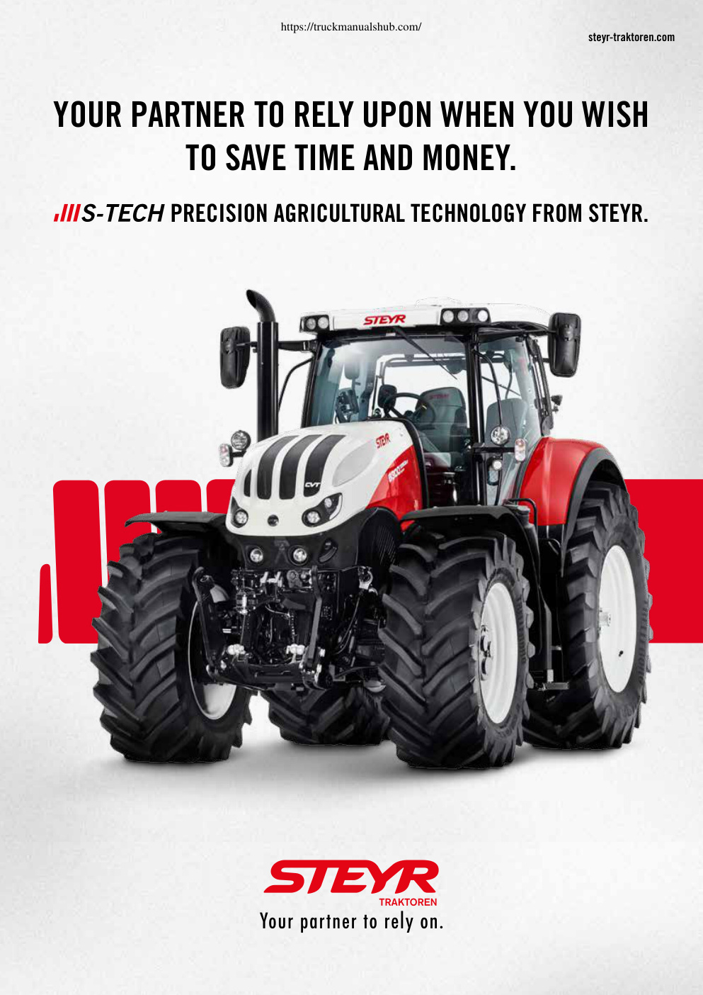 Première page de Steyr S tech