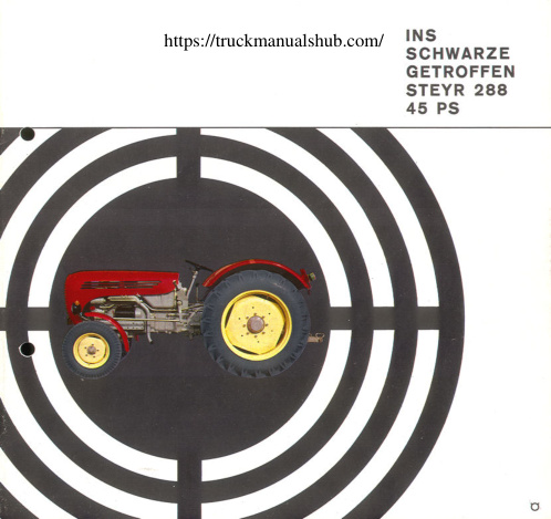 Première page de Steyr Typ 288 Manual