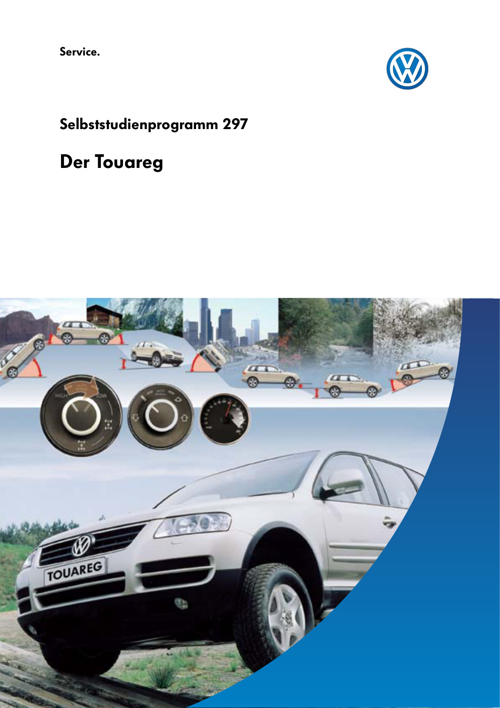 Première page de Volkswagen SSP 297 VW Touareg 2002 de