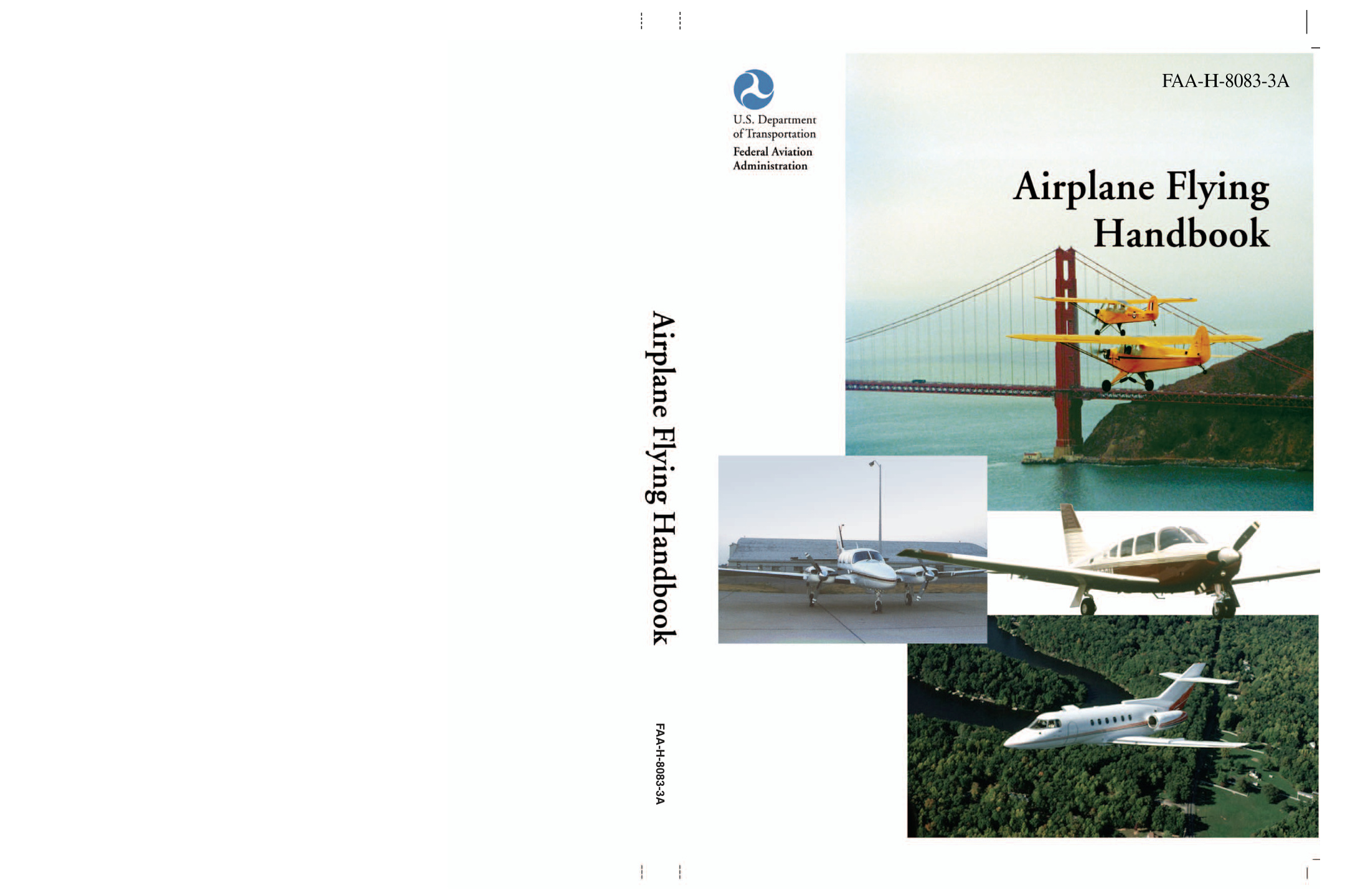 Première page de Aviation Pilot Manual The Airplane Flying Handbook US DOT FAA 2004 WW BUENO