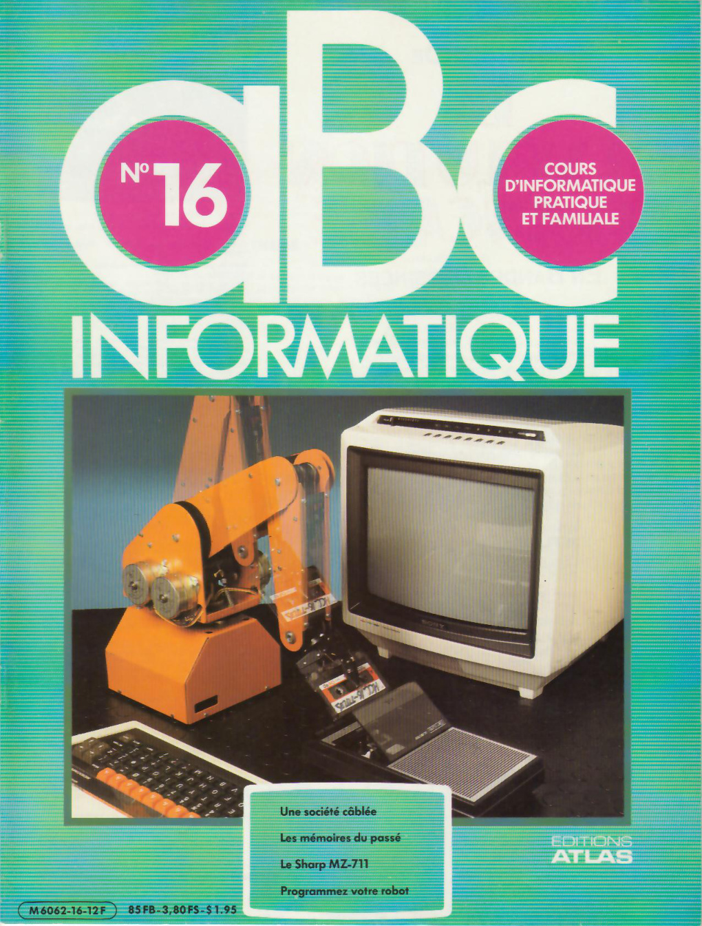 Première page de abcinformatique numero16