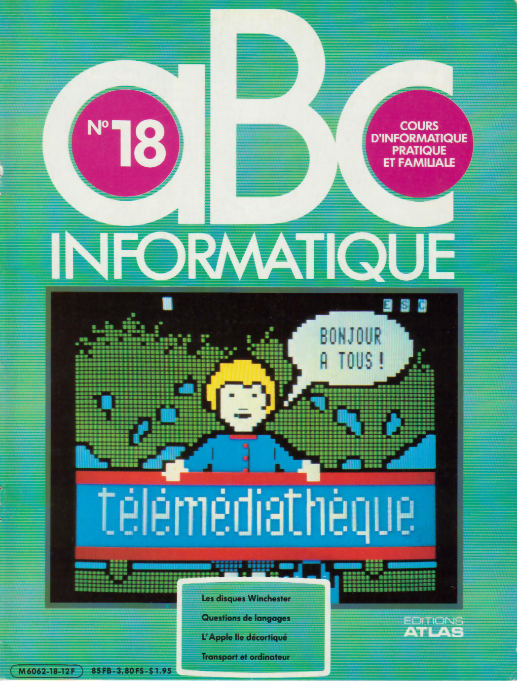 Première page de abcinformatique numero18