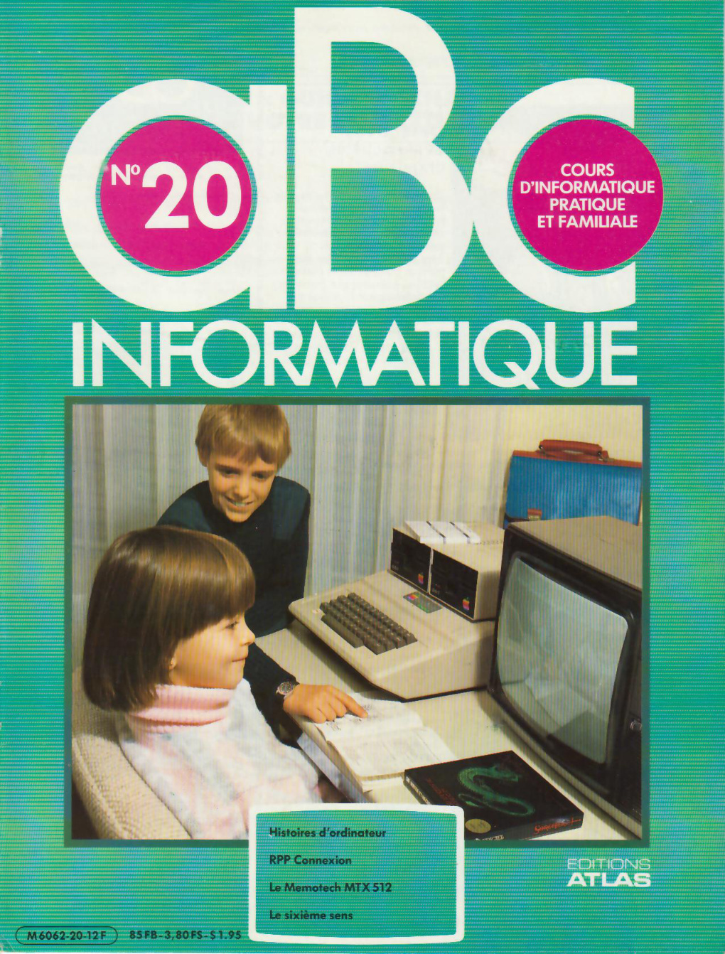 Première page de abcinformatique numero20