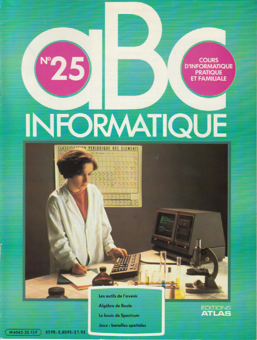 Première page de abcinformatique numero25