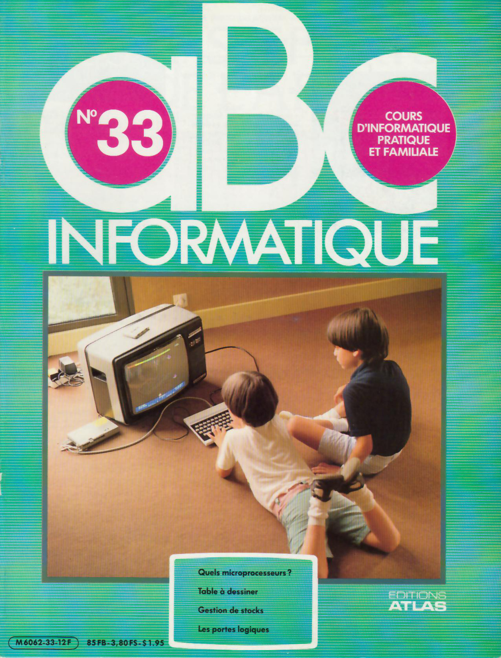 Première page de abcinformatique numero33