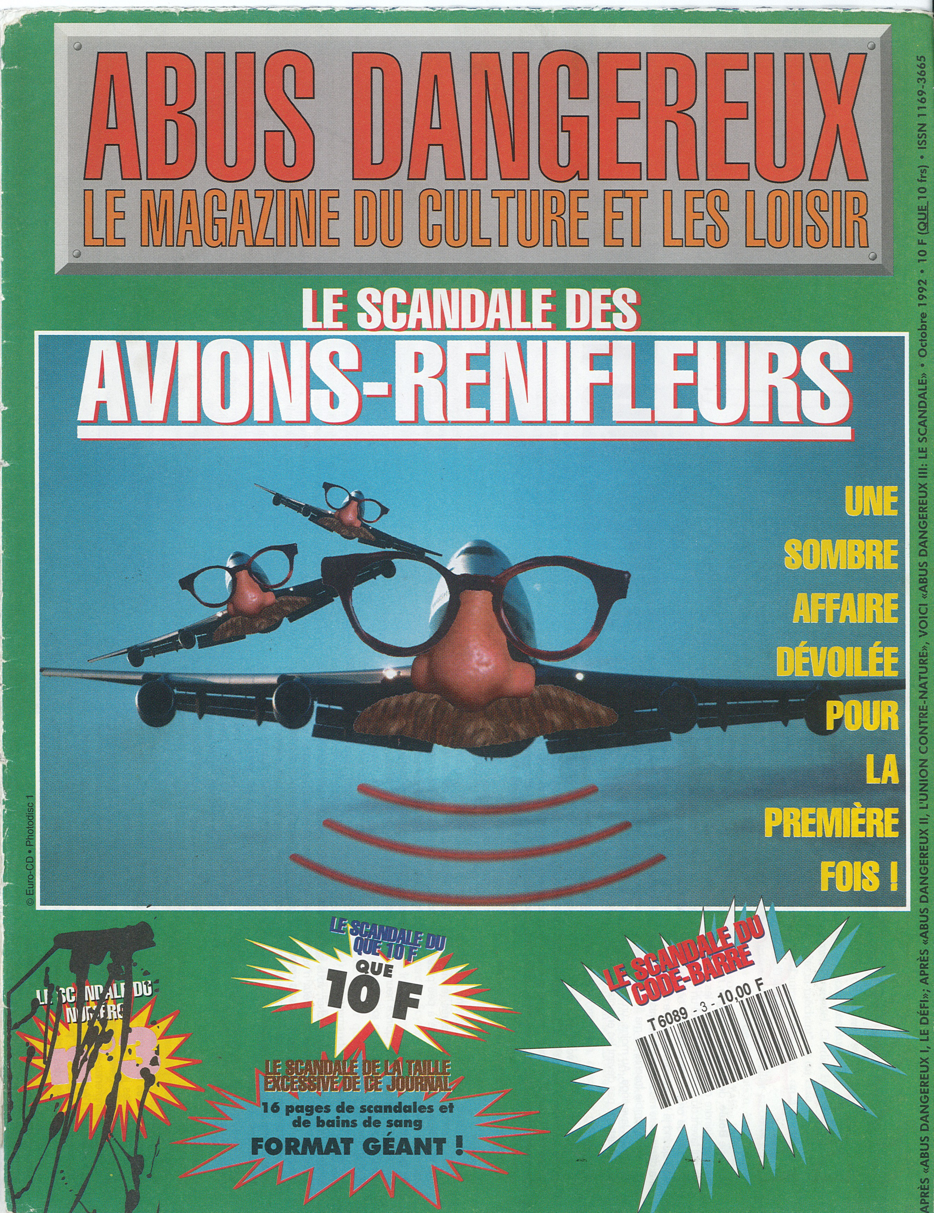 Première page de abusdangereux numero3