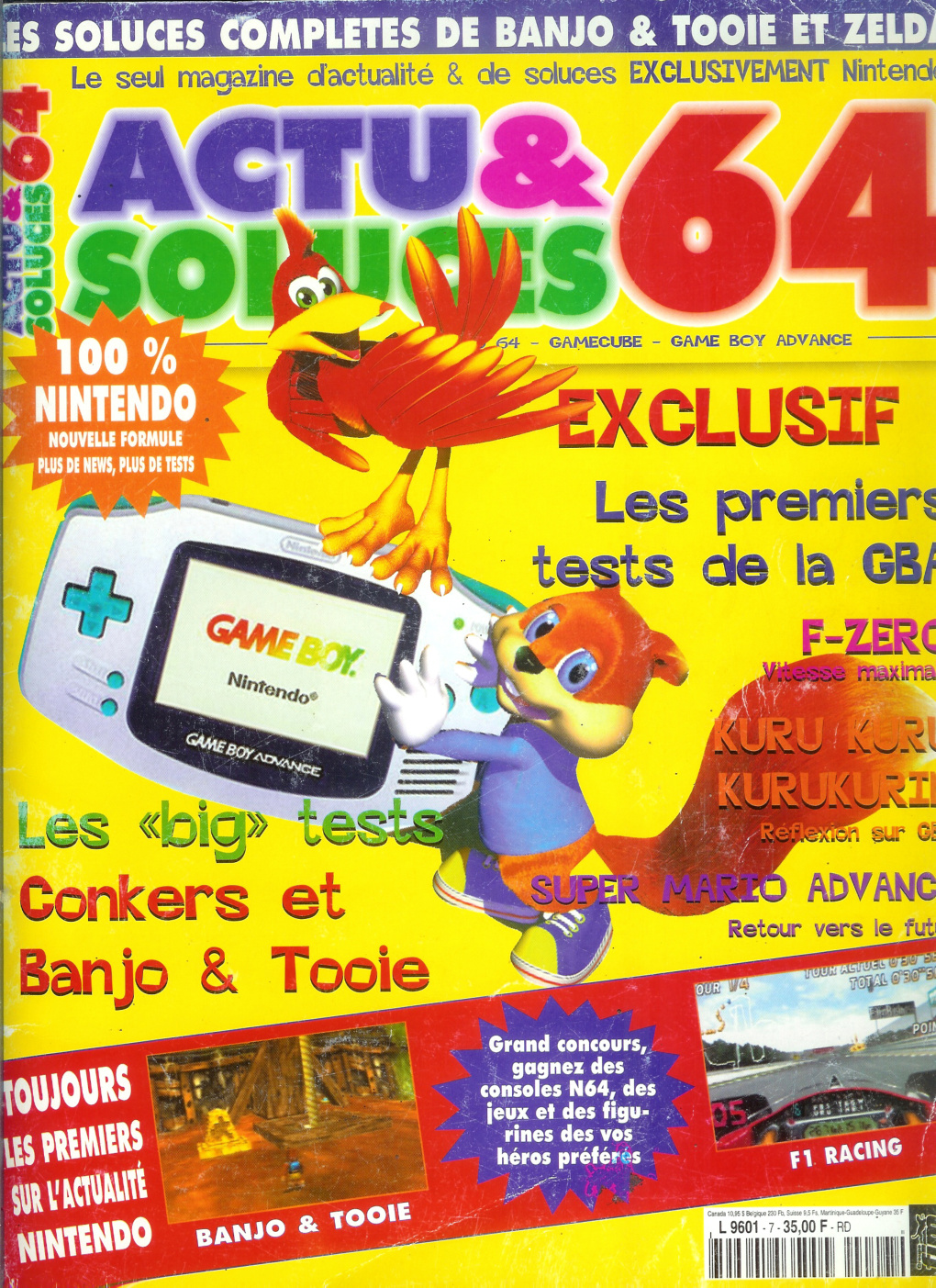 Première page de actuetsoluces64 numero07
