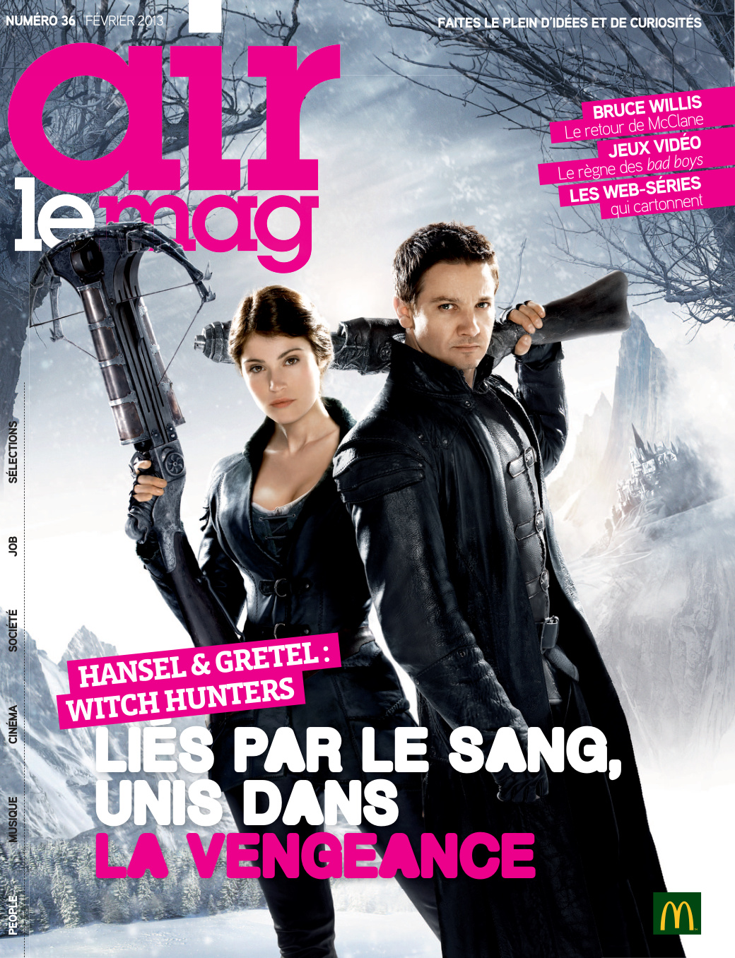 Première page de airlemag numero36