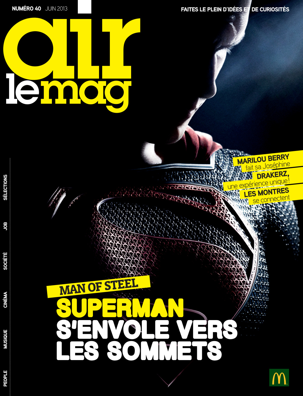 Première page de airlemag numero40