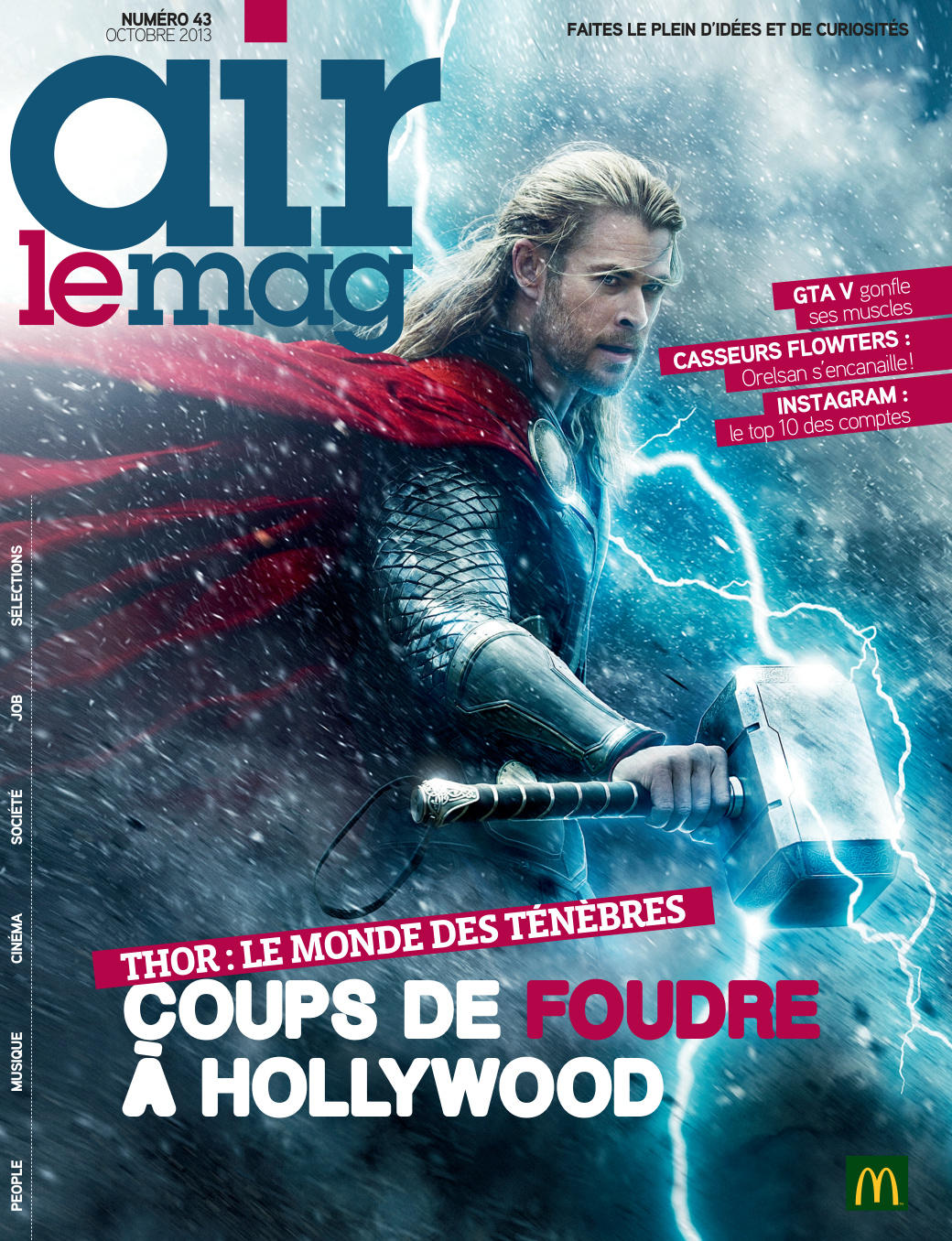 Première page de airlemag numero43