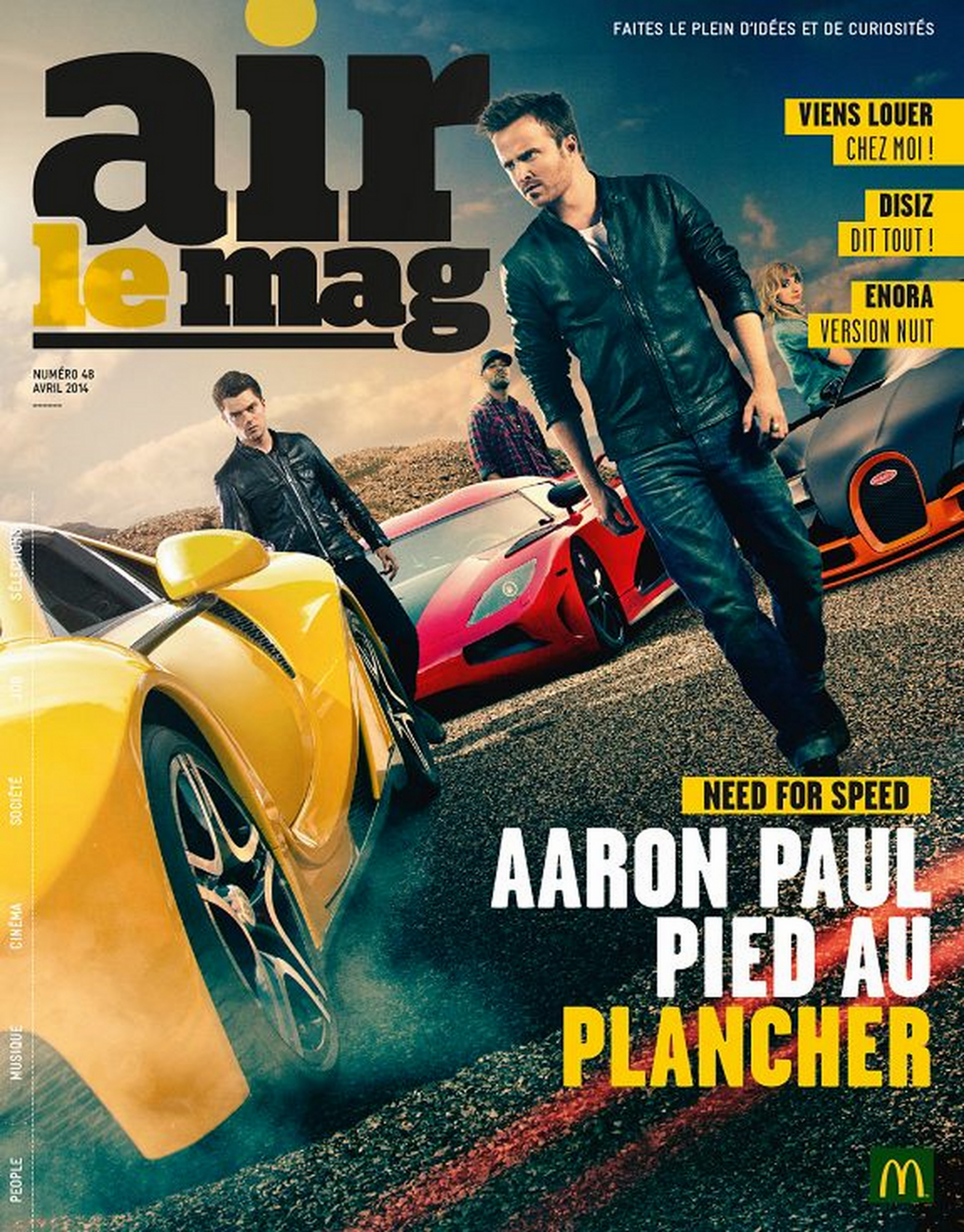 Première page de airlemag numero48