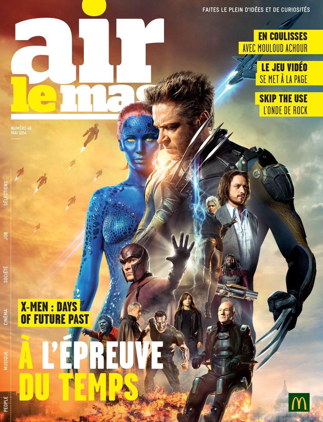 Première page de airlemag numero49