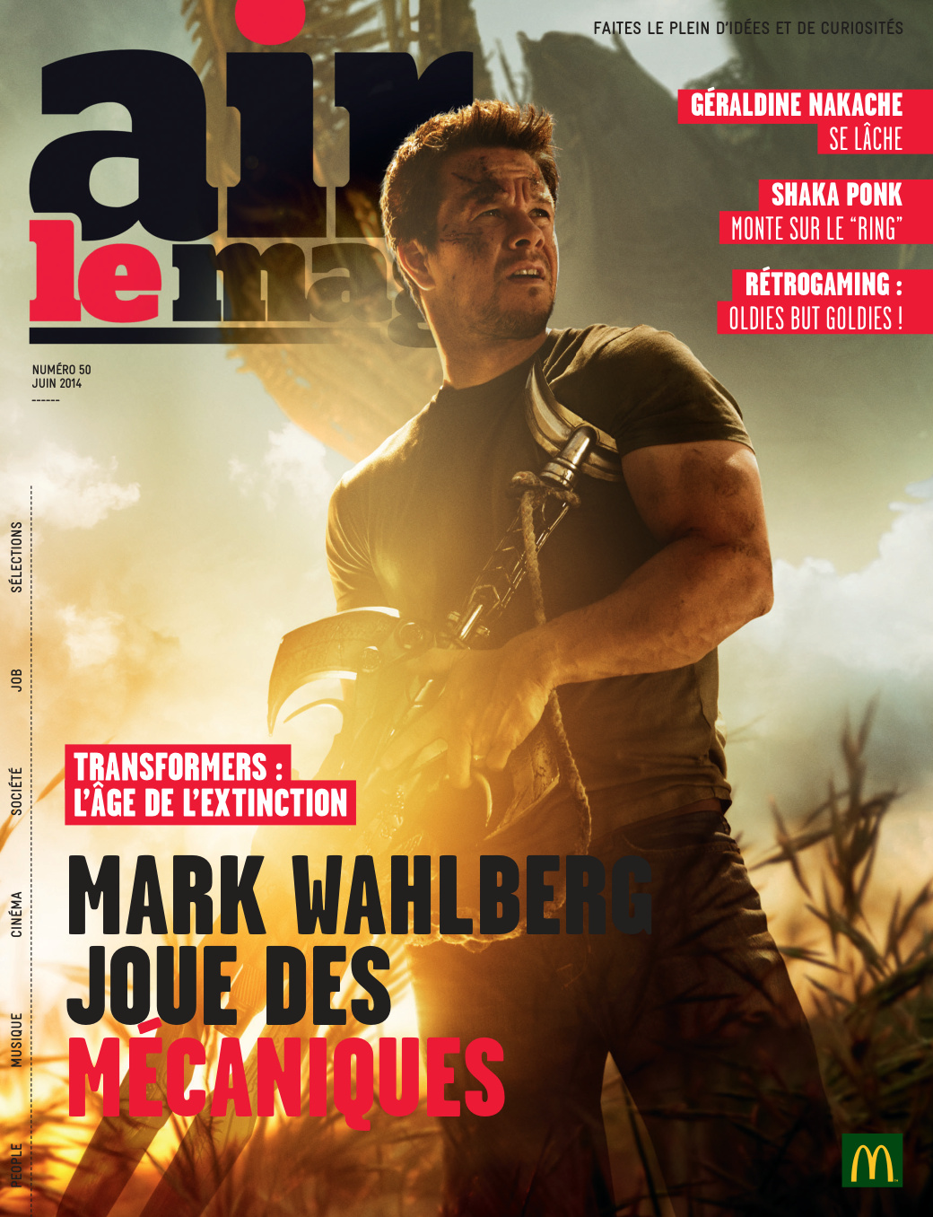 Première page de airlemag numero50