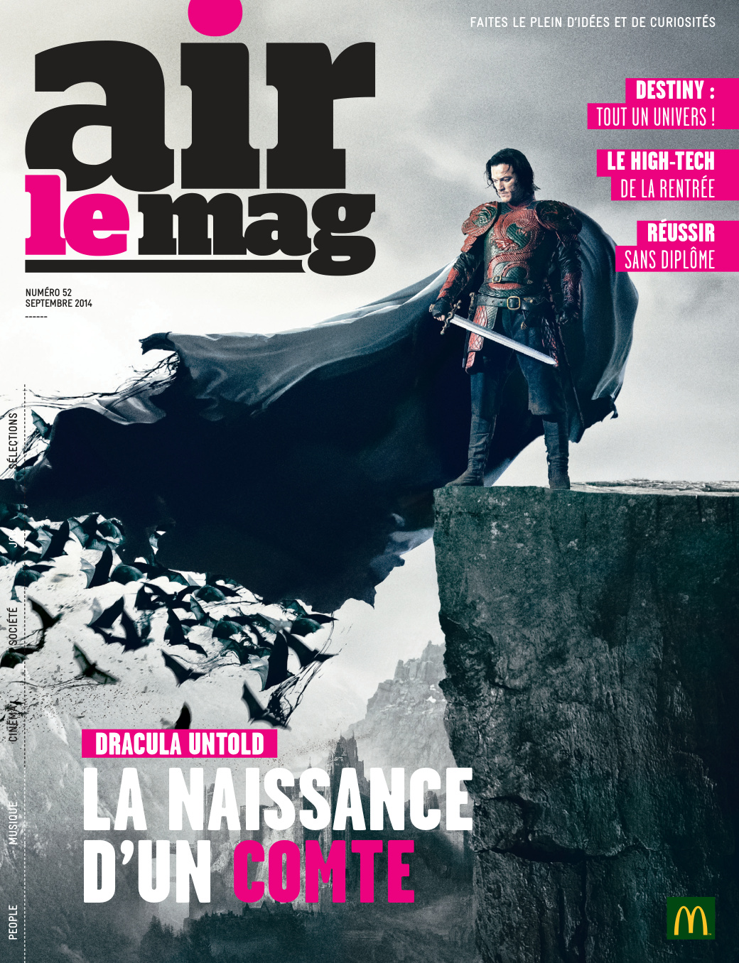 Première page de airlemag numero52