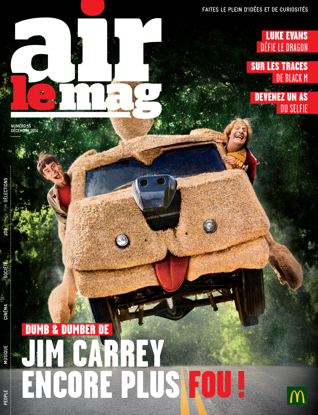 Première page de airlemag numero55