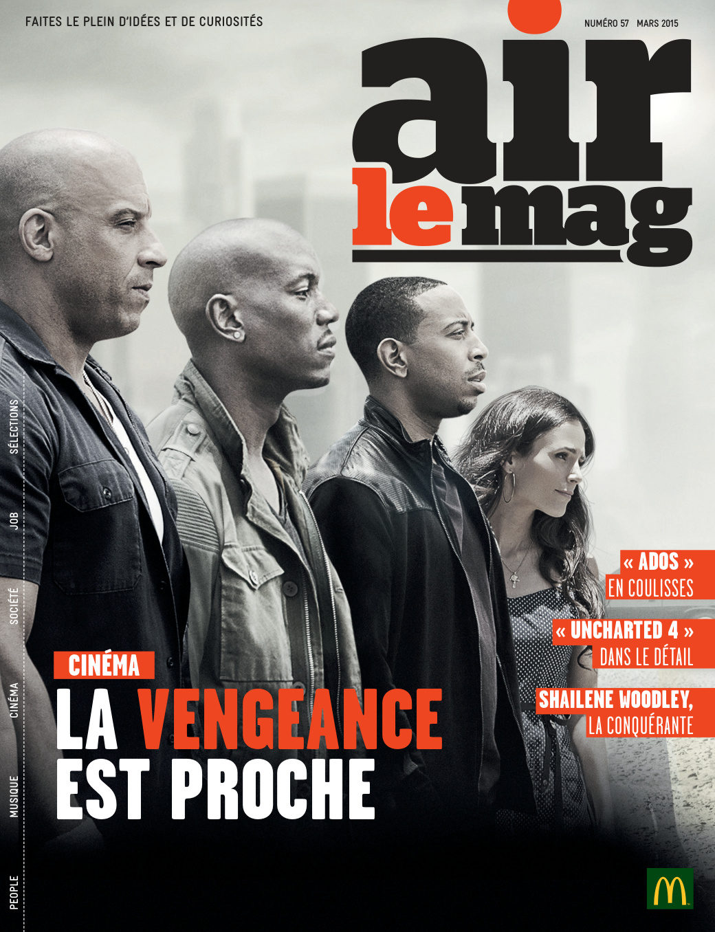 Première page de airlemag numero57