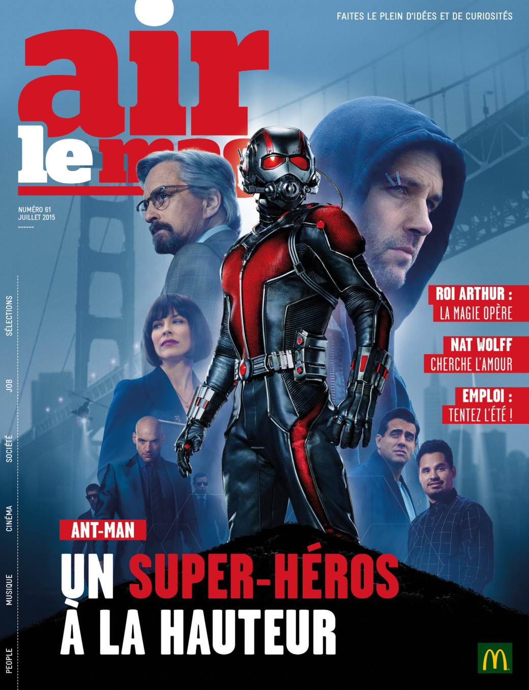 Première page de airlemag numero61